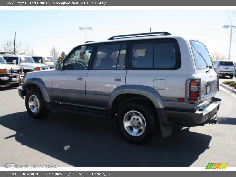 Moonglow Pearl Metallic / Gray 1997 Toyota Land Cruiser