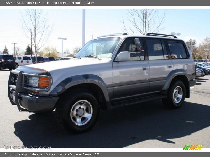 Moonglow Pearl Metallic / Gray 1997 Toyota Land Cruiser