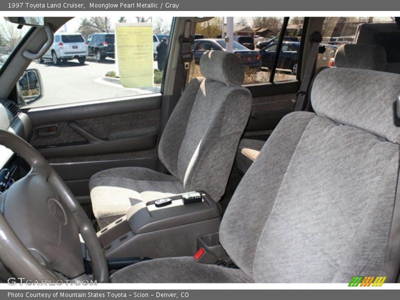 Moonglow Pearl Metallic / Gray 1997 Toyota Land Cruiser