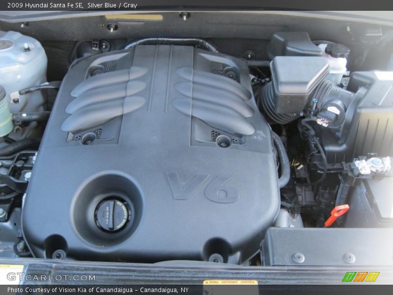  2009 Santa Fe SE Engine - 3.3 Liter DOHC 24-Valve V6