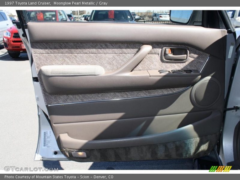 Moonglow Pearl Metallic / Gray 1997 Toyota Land Cruiser