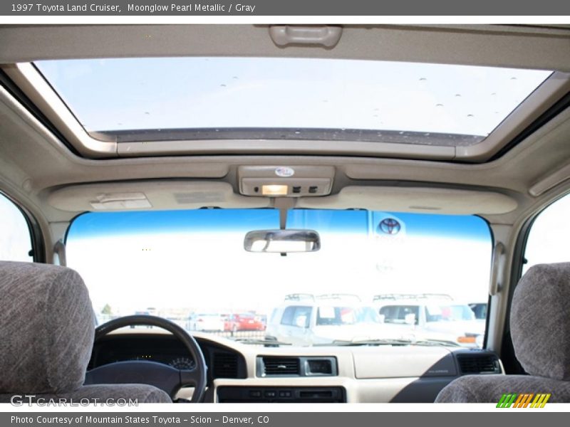 Moonglow Pearl Metallic / Gray 1997 Toyota Land Cruiser