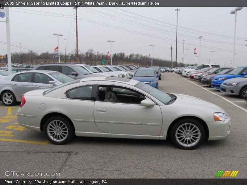  2005 Sebring Limited Coupe Satin White Pearl