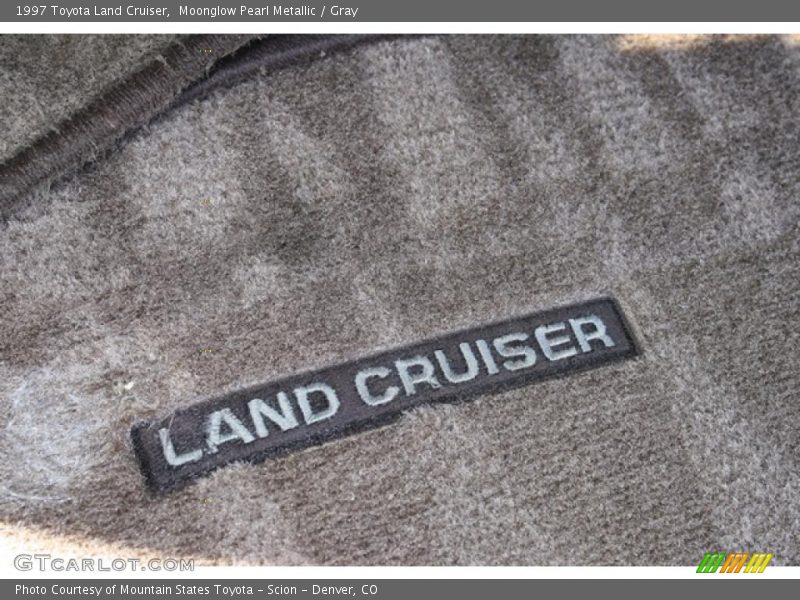 Moonglow Pearl Metallic / Gray 1997 Toyota Land Cruiser