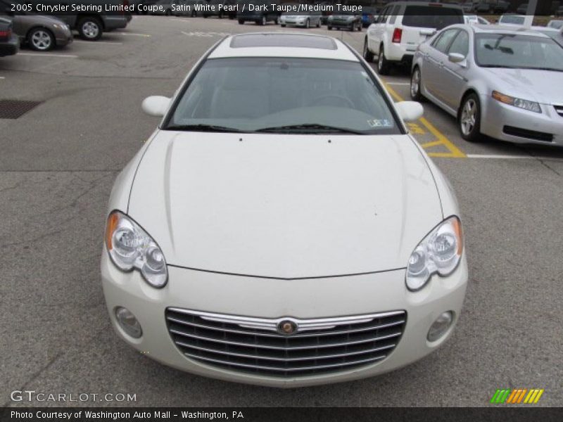  2005 Sebring Limited Coupe Satin White Pearl