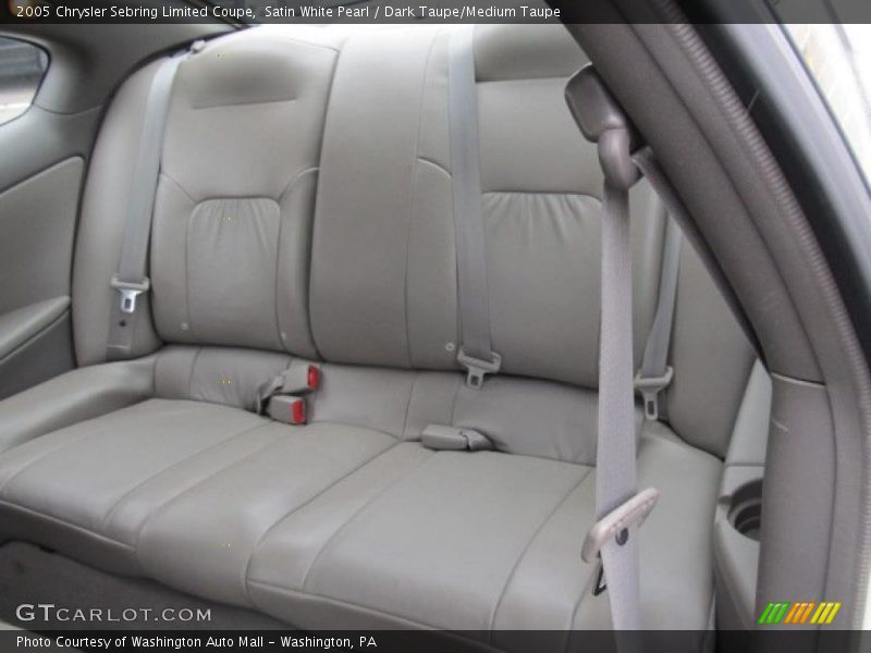 2005 Sebring Limited Coupe Dark Taupe/Medium Taupe Interior