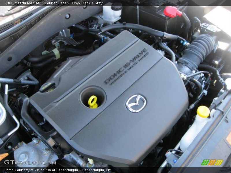 Onyx Black / Gray 2008 Mazda MAZDA6 i Touring Sedan