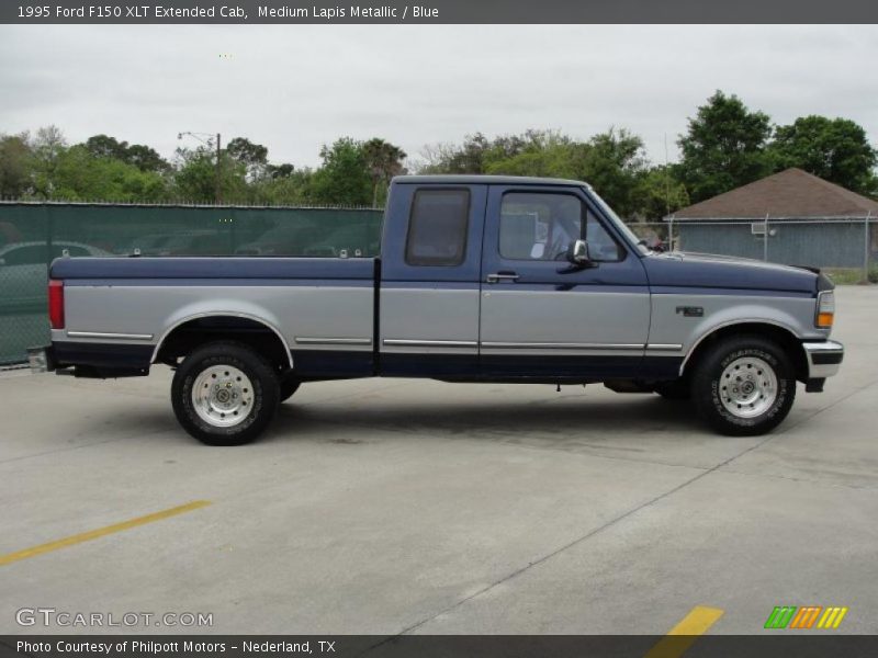  1995 F150 XLT Extended Cab Medium Lapis Metallic
