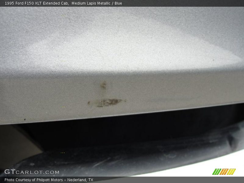 Medium Lapis Metallic / Blue 1995 Ford F150 XLT Extended Cab