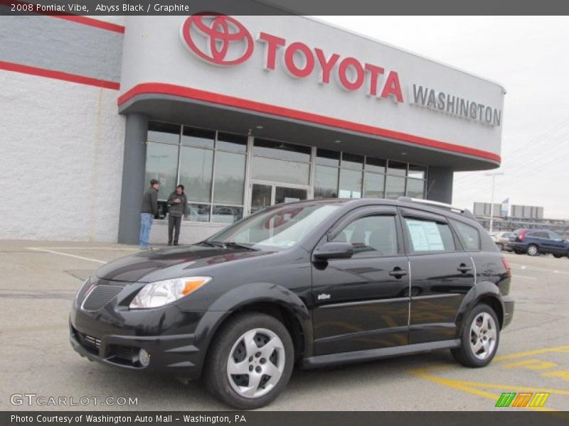 Abyss Black / Graphite 2008 Pontiac Vibe