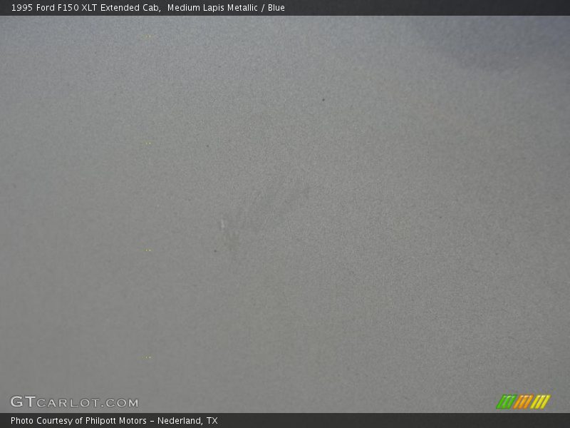 Medium Lapis Metallic / Blue 1995 Ford F150 XLT Extended Cab