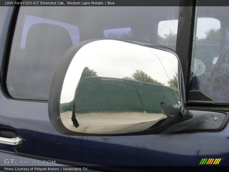 Medium Lapis Metallic / Blue 1995 Ford F150 XLT Extended Cab