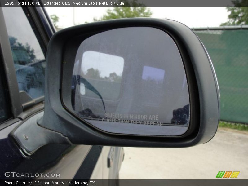 Medium Lapis Metallic / Blue 1995 Ford F150 XLT Extended Cab