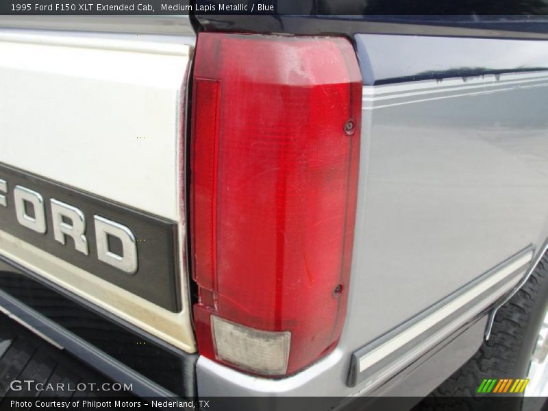 Medium Lapis Metallic / Blue 1995 Ford F150 XLT Extended Cab