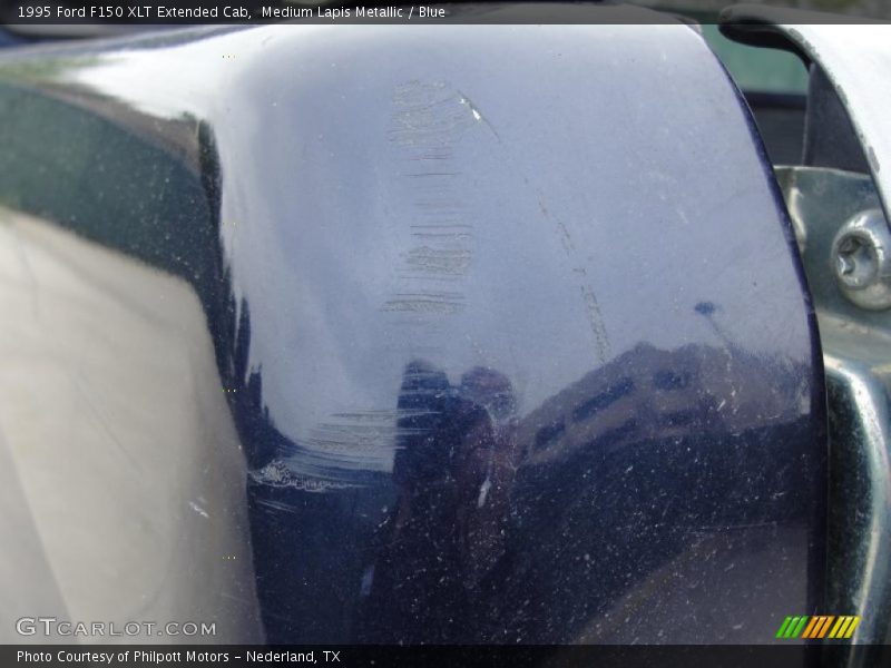 Medium Lapis Metallic / Blue 1995 Ford F150 XLT Extended Cab