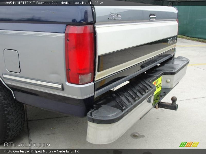 Medium Lapis Metallic / Blue 1995 Ford F150 XLT Extended Cab