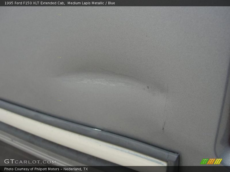 Medium Lapis Metallic / Blue 1995 Ford F150 XLT Extended Cab