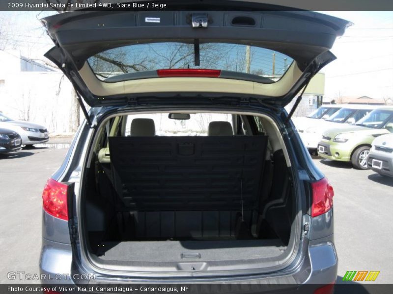 Slate Blue / Beige 2009 Hyundai Santa Fe Limited 4WD