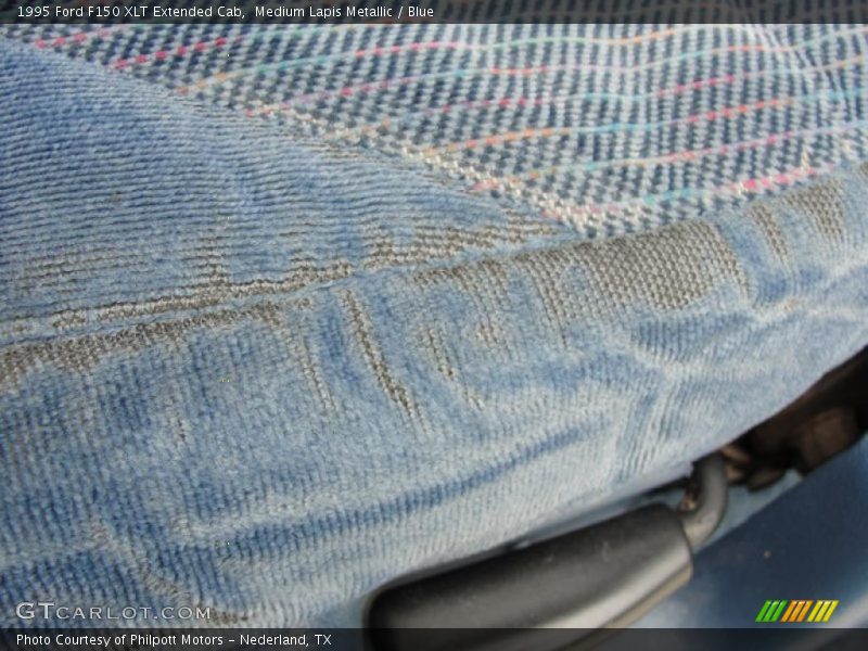 Medium Lapis Metallic / Blue 1995 Ford F150 XLT Extended Cab