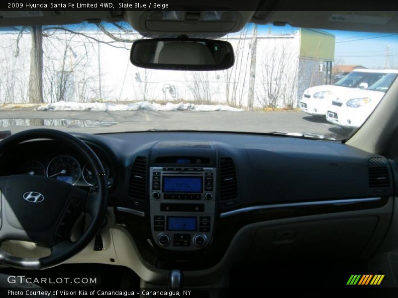 Slate Blue / Beige 2009 Hyundai Santa Fe Limited 4WD