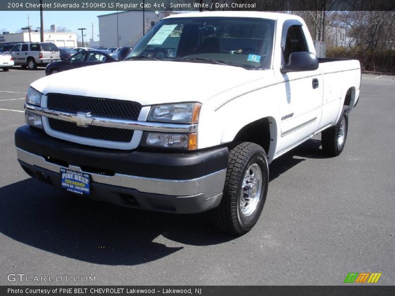 Summit White / Dark Charcoal 2004 Chevrolet Silverado 2500HD LS Regular Cab 4x4