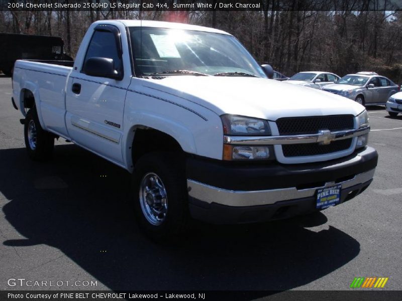 Summit White / Dark Charcoal 2004 Chevrolet Silverado 2500HD LS Regular Cab 4x4