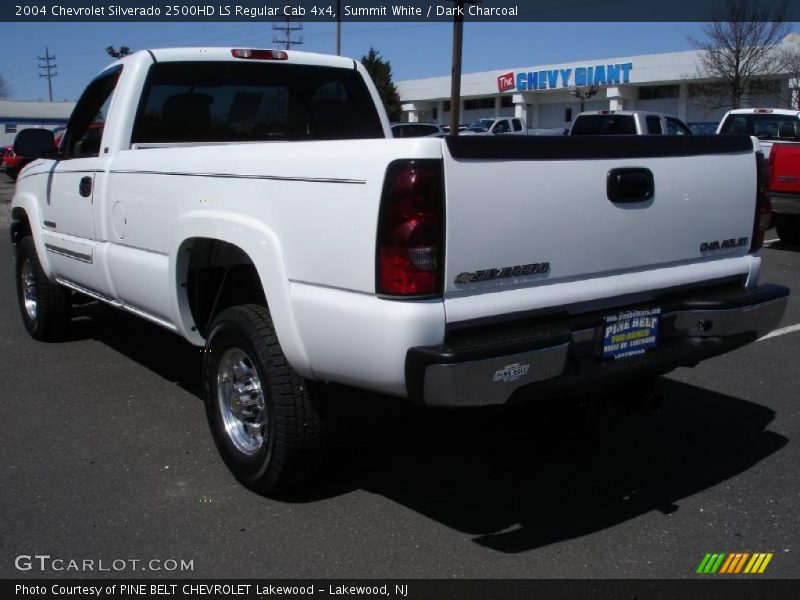 Summit White / Dark Charcoal 2004 Chevrolet Silverado 2500HD LS Regular Cab 4x4