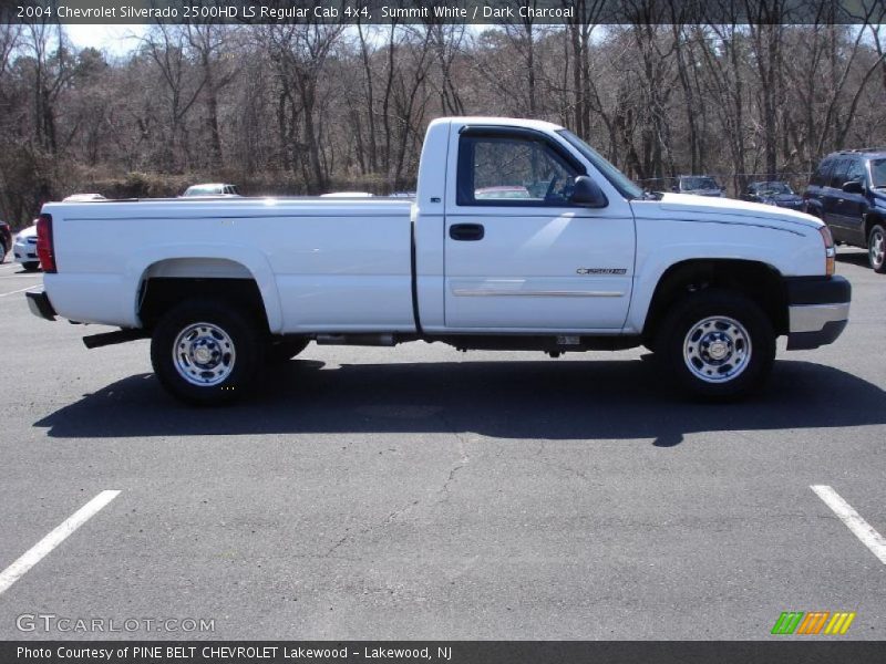Summit White / Dark Charcoal 2004 Chevrolet Silverado 2500HD LS Regular Cab 4x4