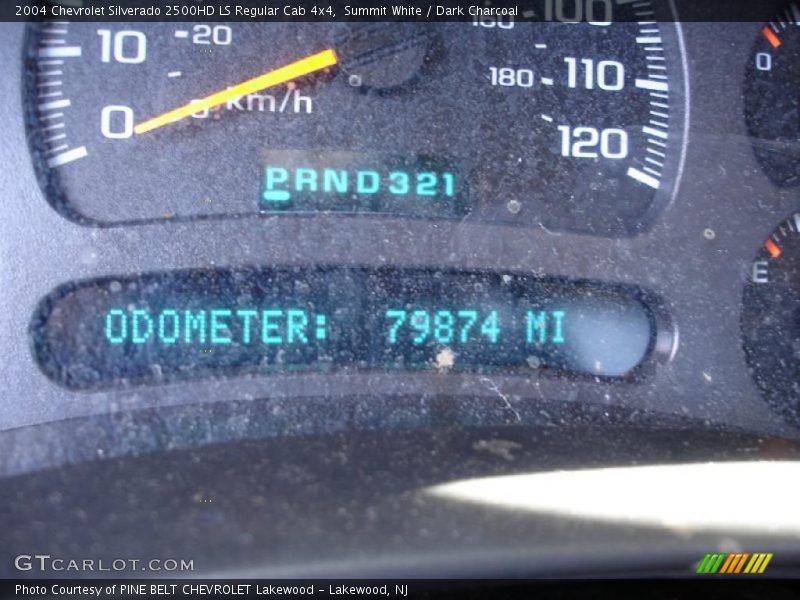 Summit White / Dark Charcoal 2004 Chevrolet Silverado 2500HD LS Regular Cab 4x4