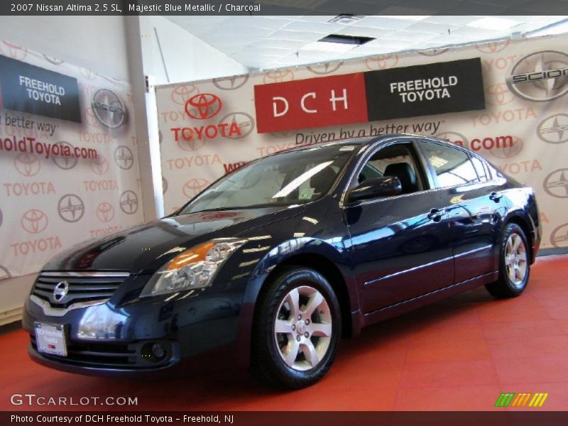 Majestic Blue Metallic / Charcoal 2007 Nissan Altima 2.5 SL