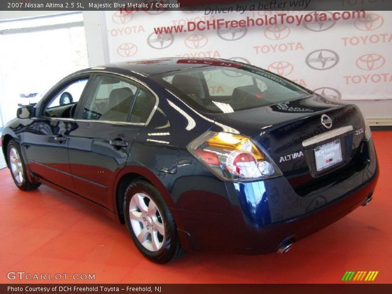 Majestic Blue Metallic / Charcoal 2007 Nissan Altima 2.5 SL
