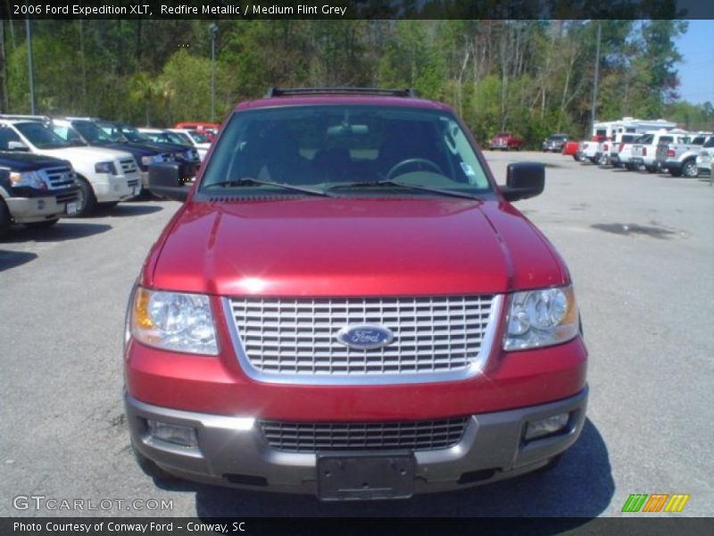 Redfire Metallic / Medium Flint Grey 2006 Ford Expedition XLT