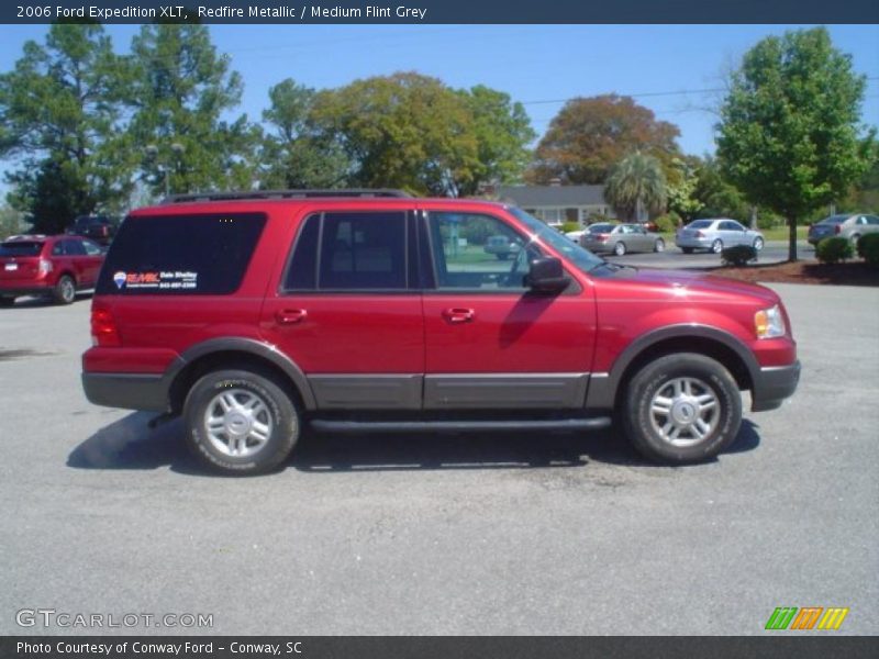 Redfire Metallic / Medium Flint Grey 2006 Ford Expedition XLT