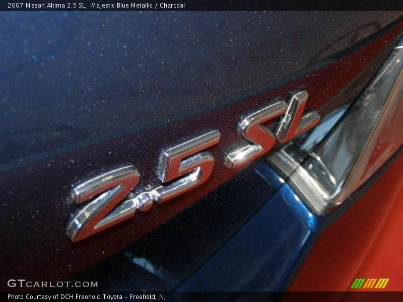 Majestic Blue Metallic / Charcoal 2007 Nissan Altima 2.5 SL