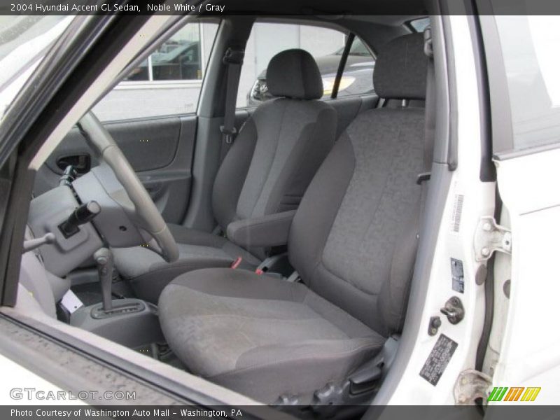  2004 Accent GL Sedan Gray Interior