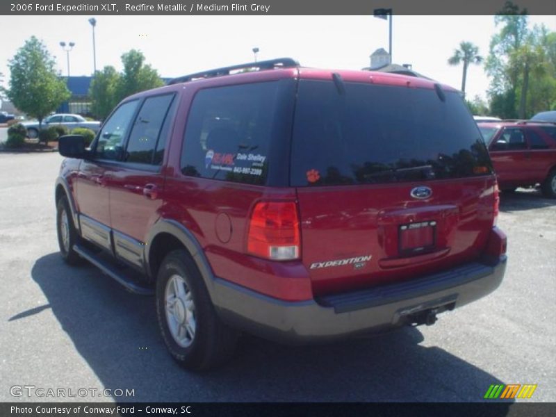 Redfire Metallic / Medium Flint Grey 2006 Ford Expedition XLT