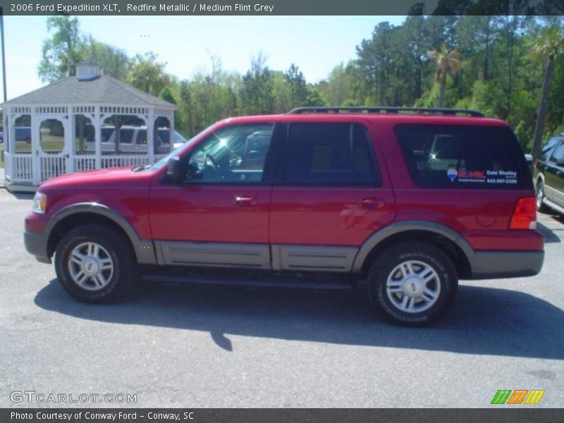 Redfire Metallic / Medium Flint Grey 2006 Ford Expedition XLT