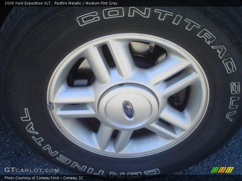 Redfire Metallic / Medium Flint Grey 2006 Ford Expedition XLT