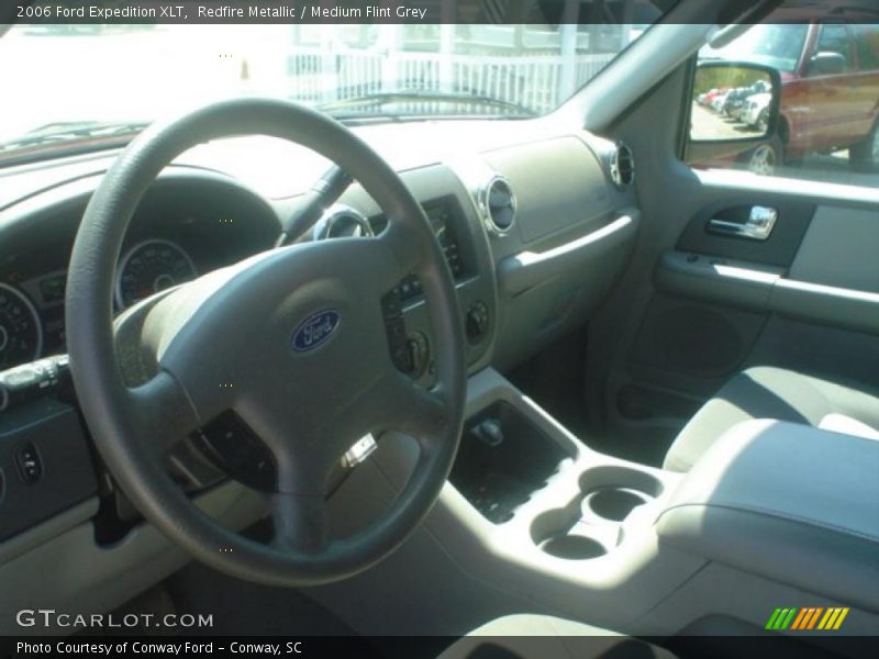 Redfire Metallic / Medium Flint Grey 2006 Ford Expedition XLT