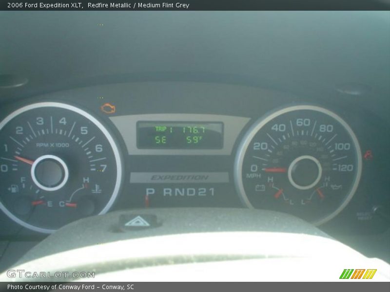 Redfire Metallic / Medium Flint Grey 2006 Ford Expedition XLT