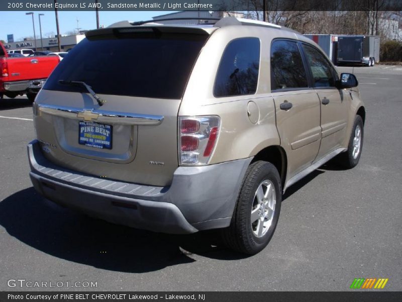 Sandstone Metallic / Light Cashmere 2005 Chevrolet Equinox LS AWD