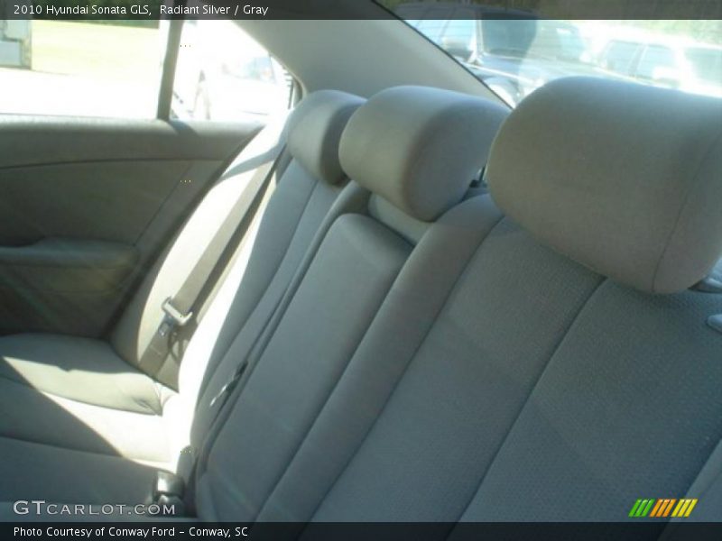Radiant Silver / Gray 2010 Hyundai Sonata GLS