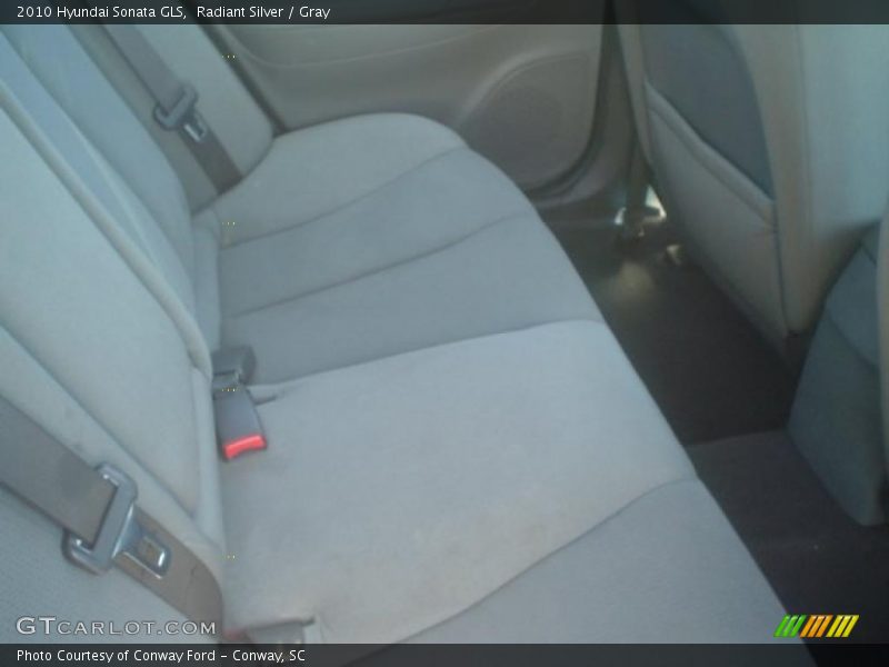 Radiant Silver / Gray 2010 Hyundai Sonata GLS