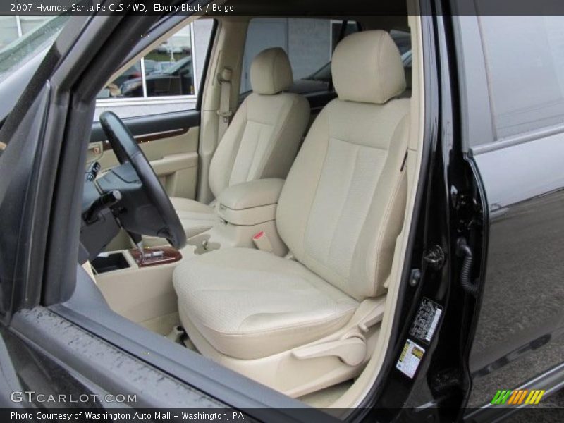  2007 Santa Fe GLS 4WD Beige Interior
