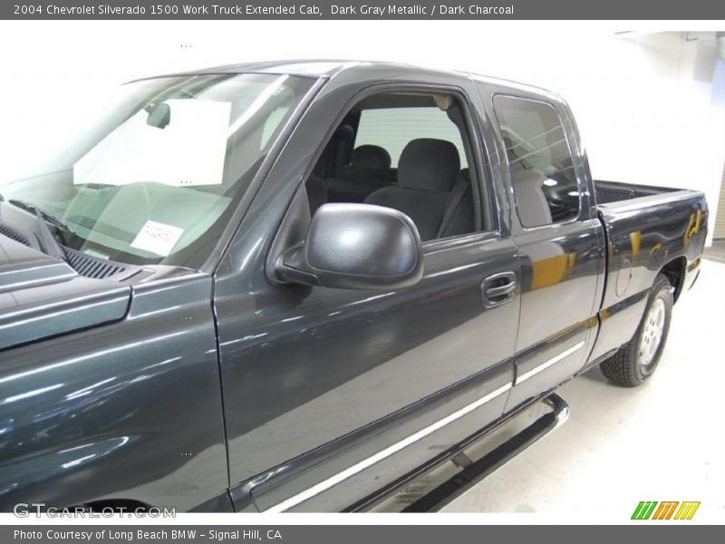 Dark Gray Metallic / Dark Charcoal 2004 Chevrolet Silverado 1500 Work Truck Extended Cab
