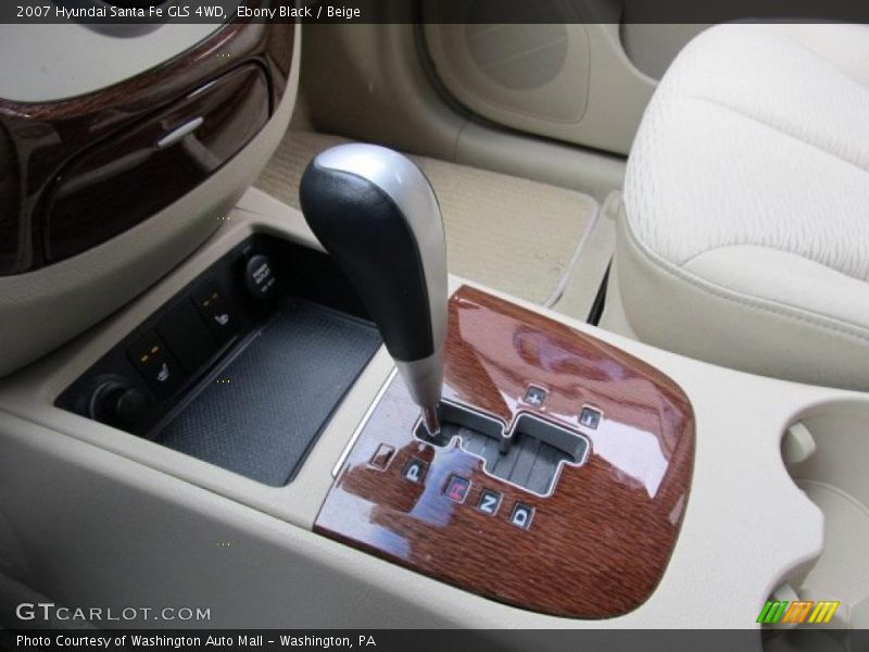  2007 Santa Fe GLS 4WD 4 Speed Shiftronic Automatic Shifter