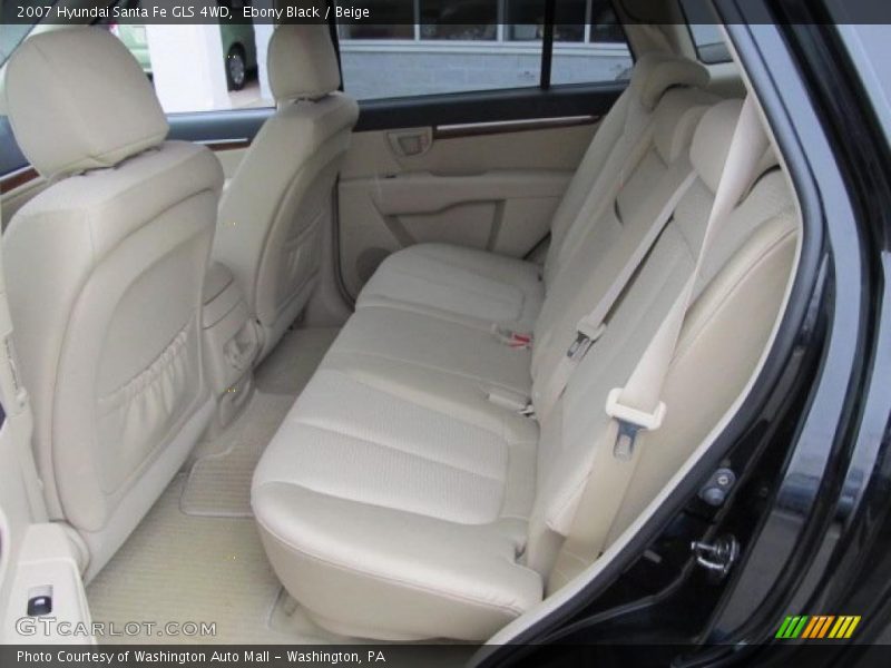  2007 Santa Fe GLS 4WD Beige Interior