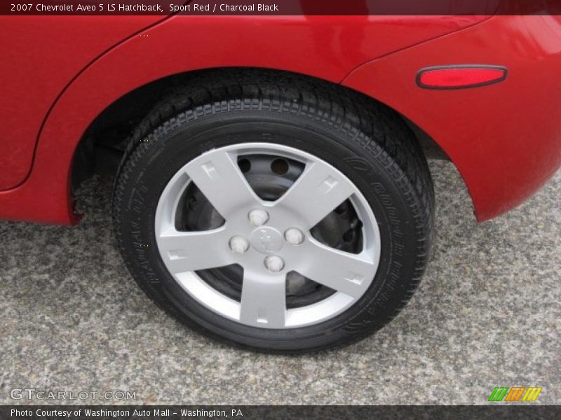 Sport Red / Charcoal Black 2007 Chevrolet Aveo 5 LS Hatchback