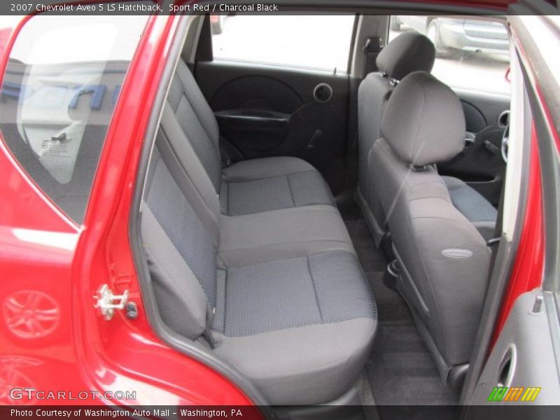 Sport Red / Charcoal Black 2007 Chevrolet Aveo 5 LS Hatchback