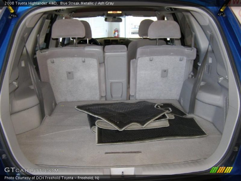 Blue Streak Metallic / Ash Gray 2008 Toyota Highlander 4WD